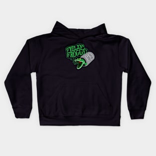 Feelin' Froggy? Goth Frog Kids Hoodie